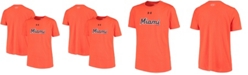 Under Armour Youth Boys Orange Miami Marlins Wordmark Performance T-shirt